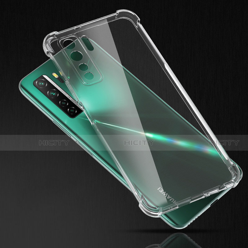 Funda Silicona Ultrafina Transparente T02 para Huawei P40 Lite 5G Claro