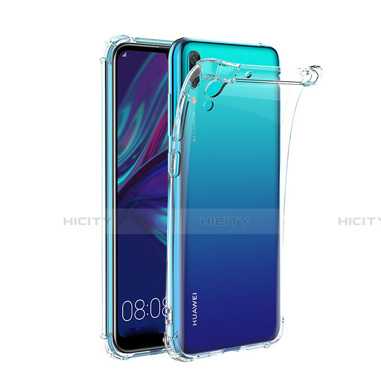 Funda Silicona Ultrafina Transparente T02 para Huawei Y7 (2019) Claro