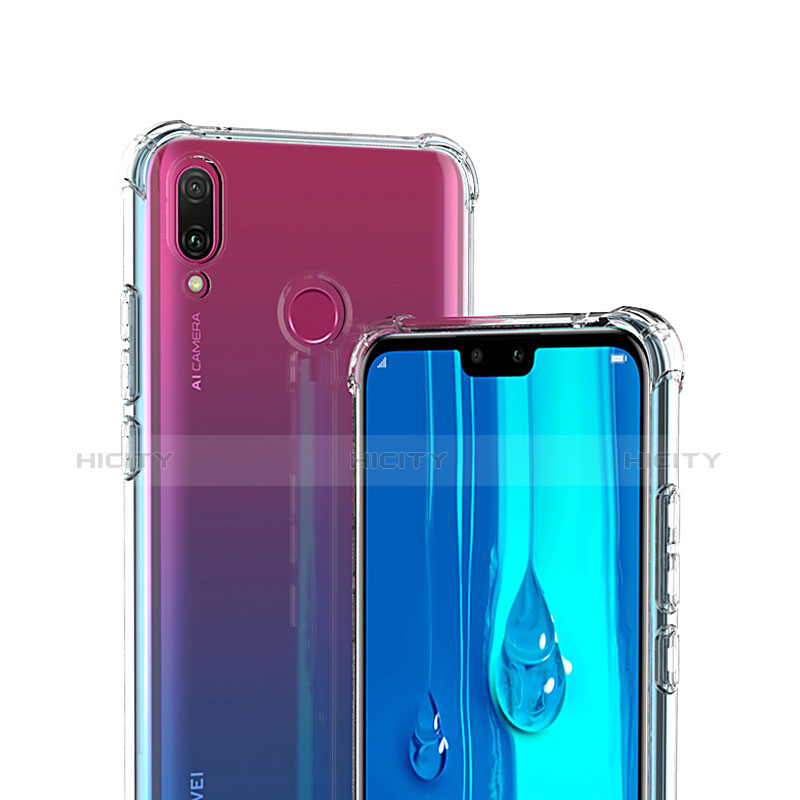 Funda Silicona Ultrafina Transparente T02 para Huawei Y9 (2019) Claro