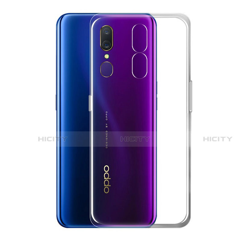 Funda Silicona Ultrafina Transparente T02 para Oppo A9X Claro