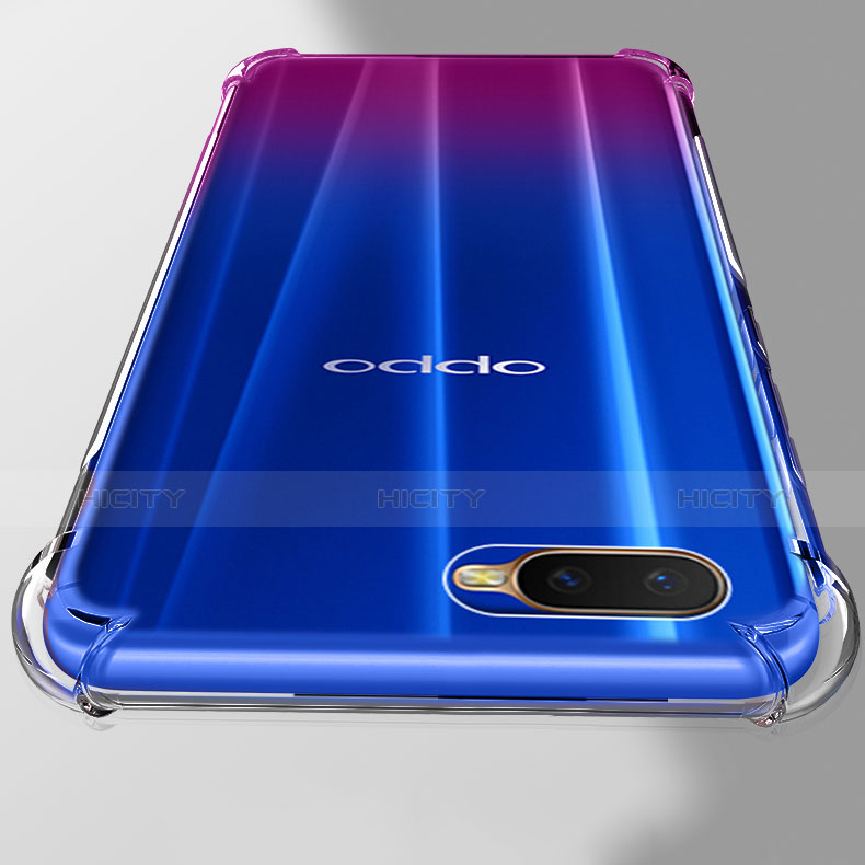 Funda Silicona Ultrafina Transparente T02 para Oppo RX17 Neo Claro