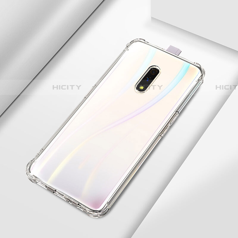 Funda Silicona Ultrafina Transparente T02 para Realme X Claro