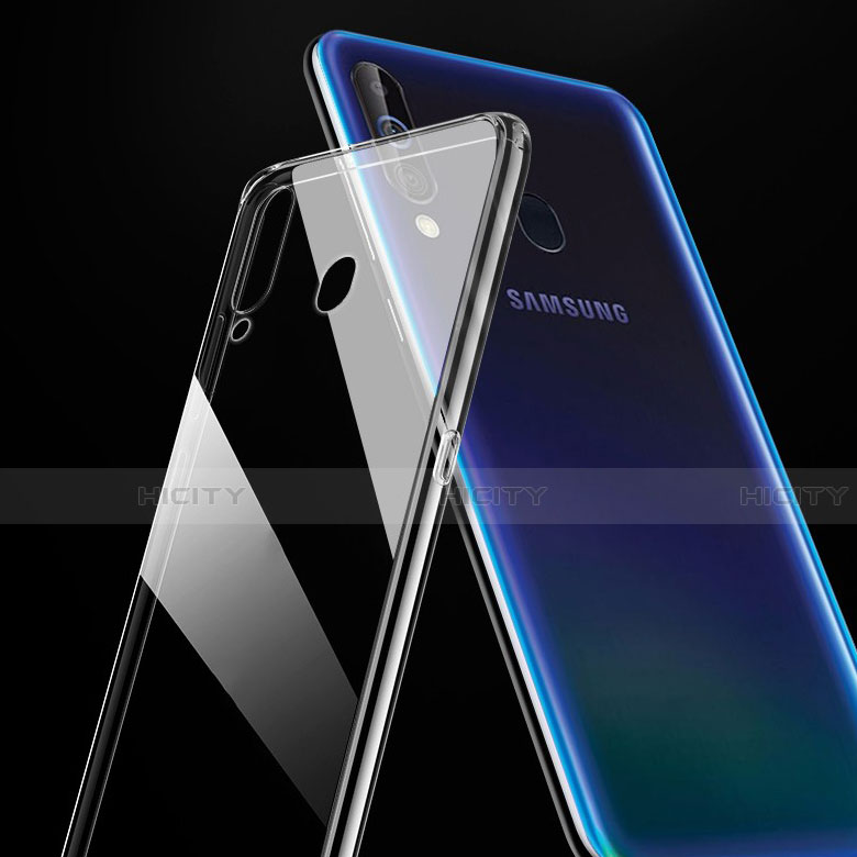 Funda Silicona Ultrafina Transparente T02 para Samsung Galaxy A60 Claro