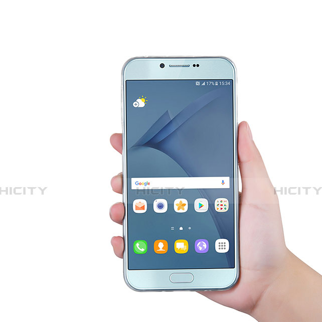 Funda Silicona Ultrafina Transparente T02 para Samsung Galaxy A8 (2016) A8100 A810F Claro