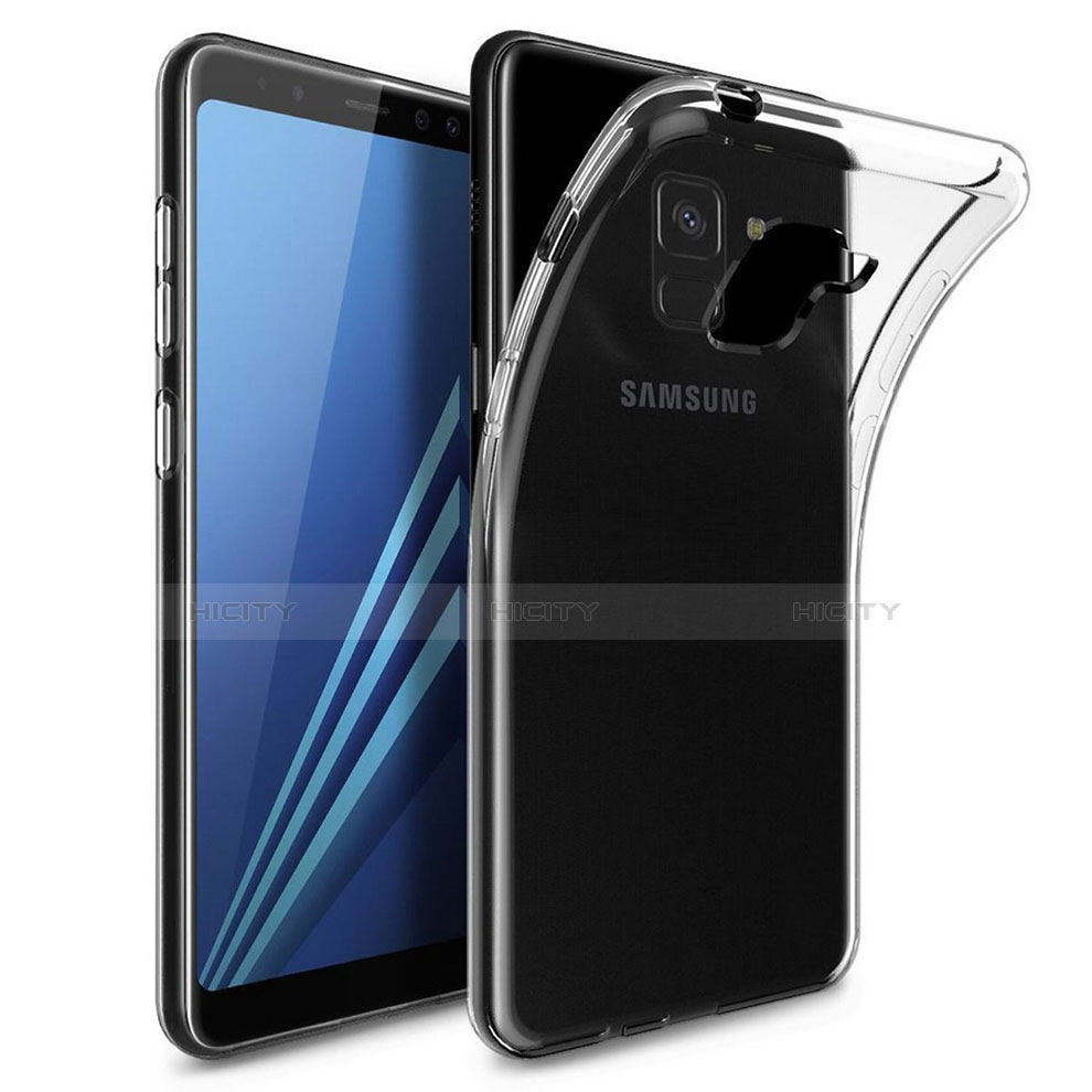 Funda Silicona Ultrafina Transparente T02 para Samsung Galaxy A8 (2018) A530F Claro