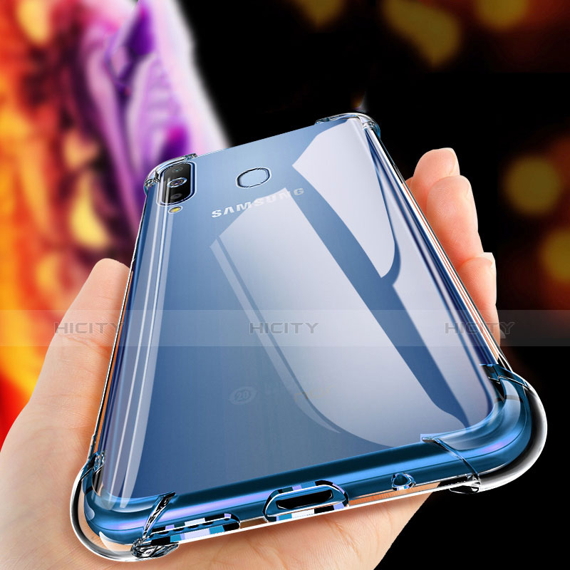 Funda Silicona Ultrafina Transparente T02 para Samsung Galaxy A8s SM-G8870 Claro