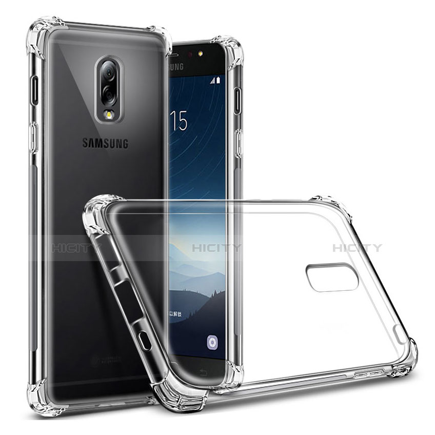 Funda Silicona Ultrafina Transparente T02 para Samsung Galaxy C7 (2017) Claro