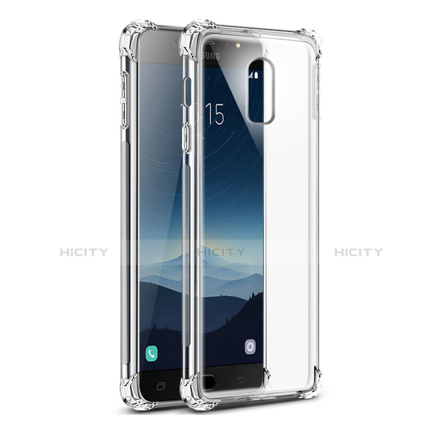 Funda Silicona Ultrafina Transparente T02 para Samsung Galaxy C7 (2017) Claro