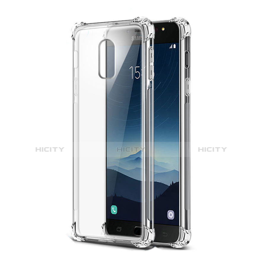 Funda Silicona Ultrafina Transparente T02 para Samsung Galaxy C7 (2017) Claro