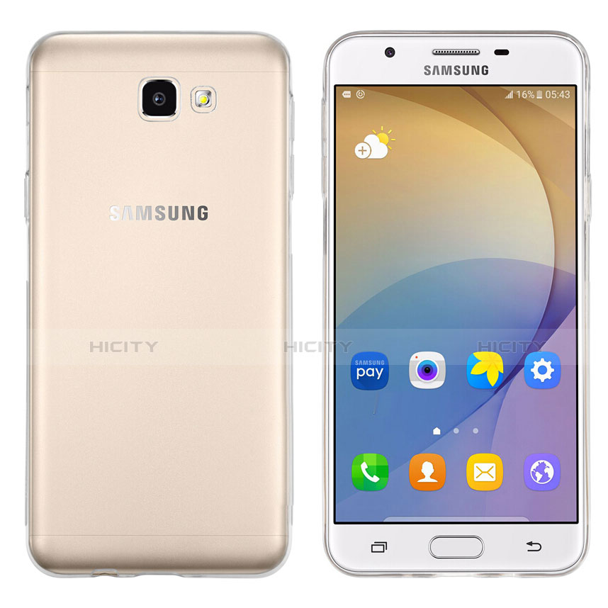 Funda Silicona Ultrafina Transparente T02 para Samsung Galaxy J7 Prime Claro