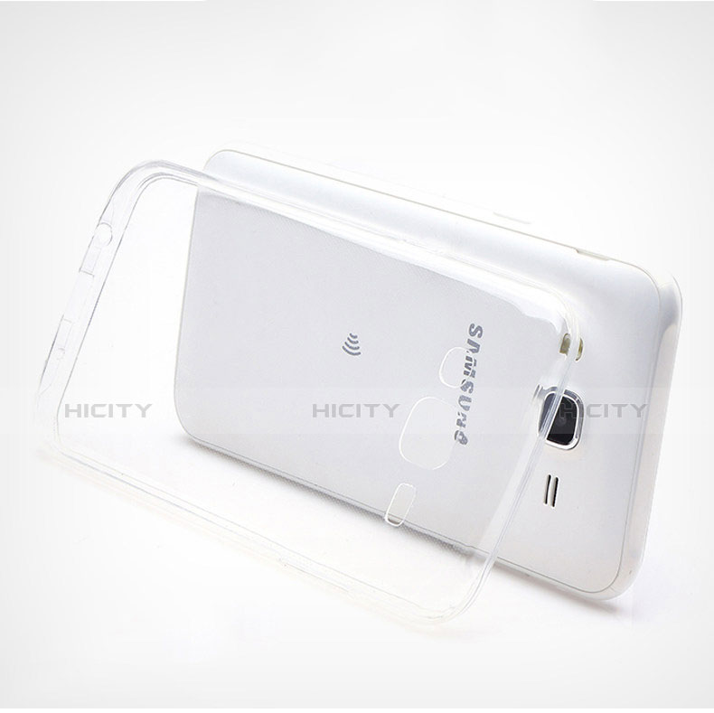 Funda Silicona Ultrafina Transparente T02 para Samsung Galaxy J7 SM-J700F J700H Claro
