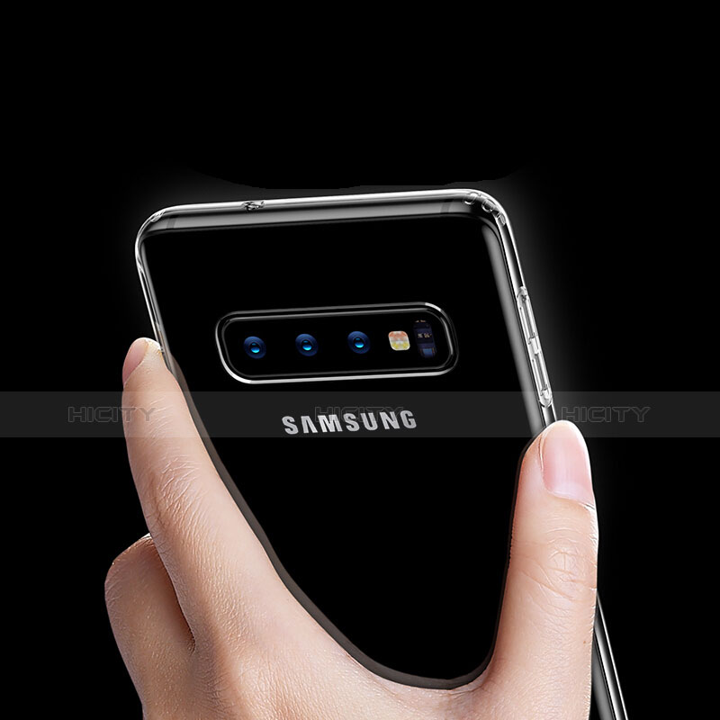 Funda Silicona Ultrafina Transparente T02 para Samsung Galaxy S10 Plus Claro