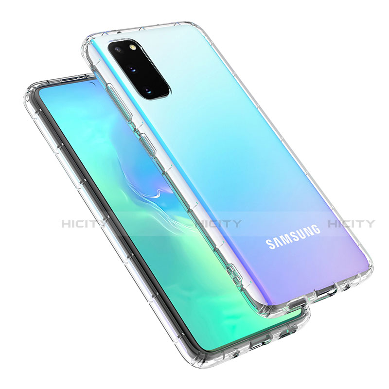 Funda Silicona Ultrafina Transparente T02 para Samsung Galaxy S20 5G Claro