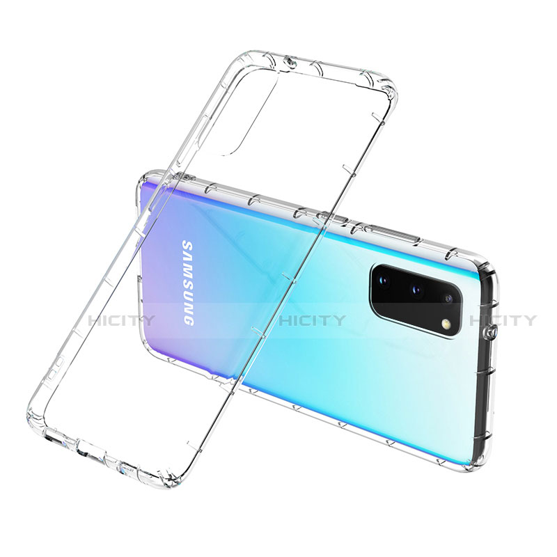 Funda Silicona Ultrafina Transparente T02 para Samsung Galaxy S20 5G Claro