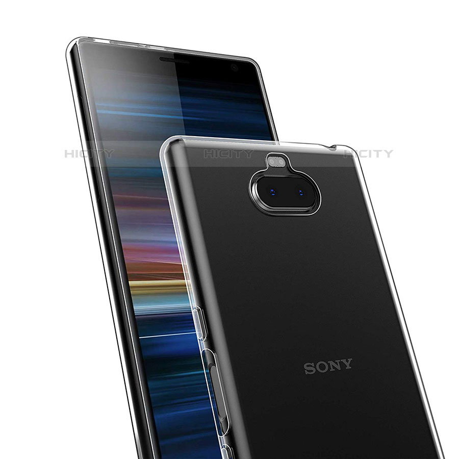 Funda Silicona Ultrafina Transparente T02 para Sony Xperia 10 Claro