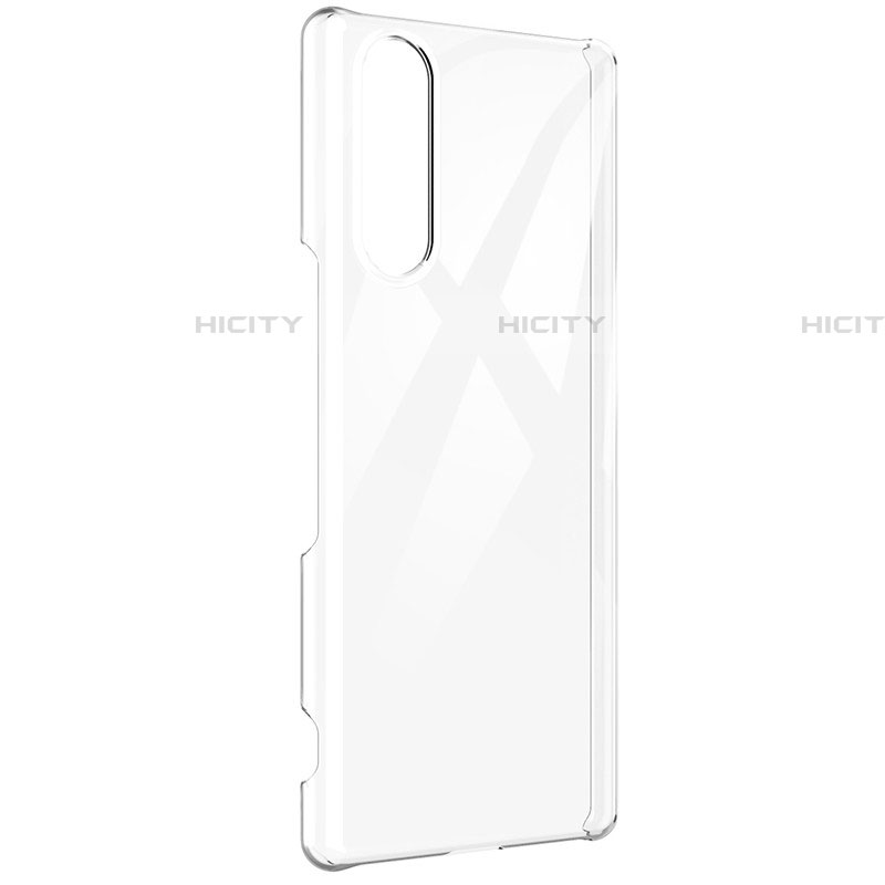 Funda Silicona Ultrafina Transparente T02 para Sony Xperia 5 Claro