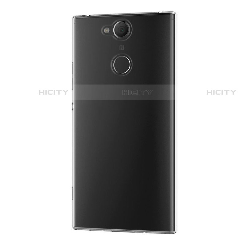 Funda Silicona Ultrafina Transparente T02 para Sony Xperia XA2 Claro