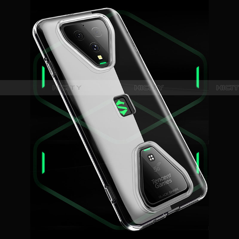 Funda Silicona Ultrafina Transparente T02 para Xiaomi Black Shark 3 Pro Claro