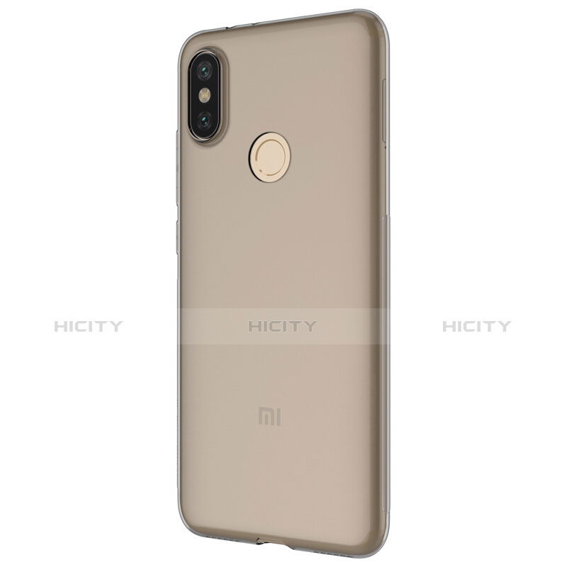 Funda Silicona Ultrafina Transparente T02 para Xiaomi Mi 6X Gris