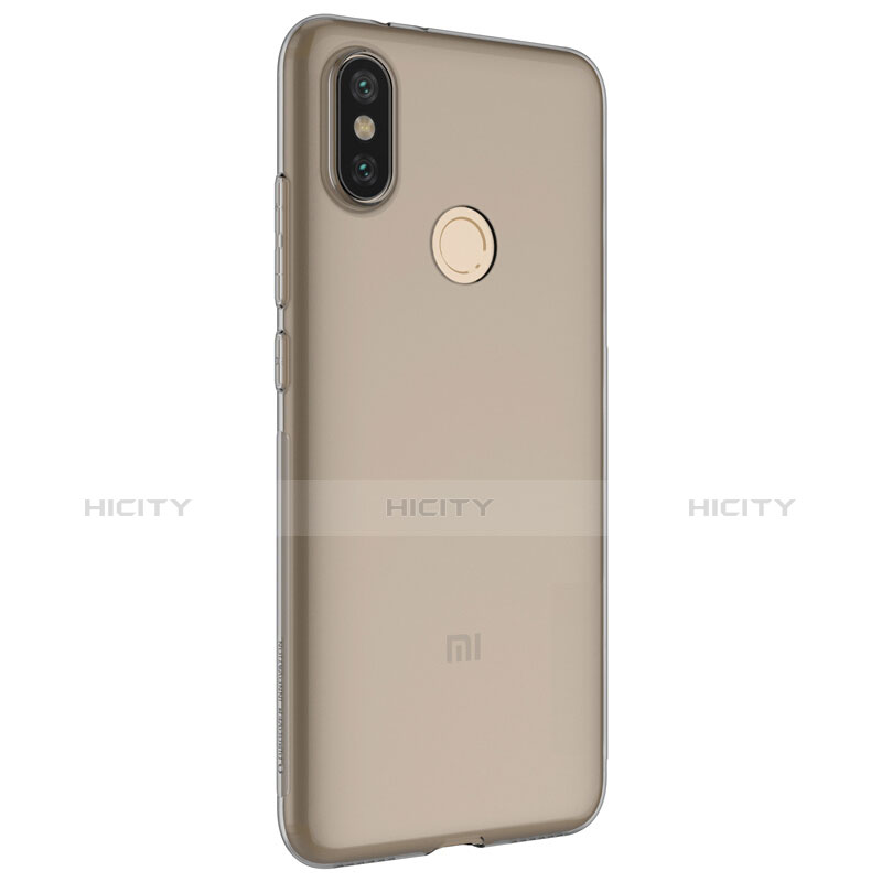 Funda Silicona Ultrafina Transparente T02 para Xiaomi Mi 6X Gris