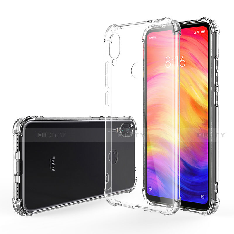 Funda Silicona Ultrafina Transparente T02 para Xiaomi Redmi 7 Claro