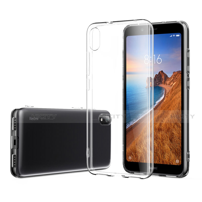 Funda Silicona Ultrafina Transparente T02 para Xiaomi Redmi 7A Claro