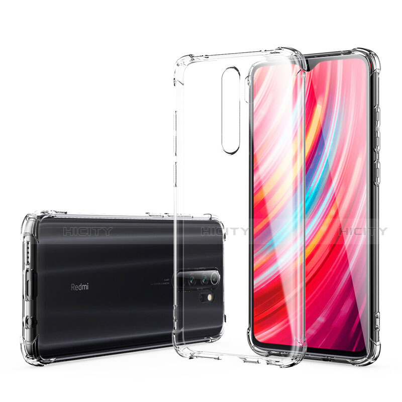 Funda Silicona Ultrafina Transparente T02 para Xiaomi Redmi Note 8 Pro Claro