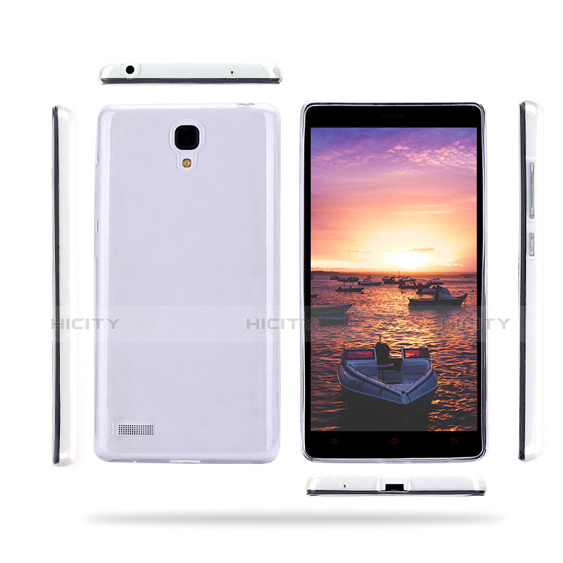 Funda Silicona Ultrafina Transparente T02 para Xiaomi Redmi Note Claro