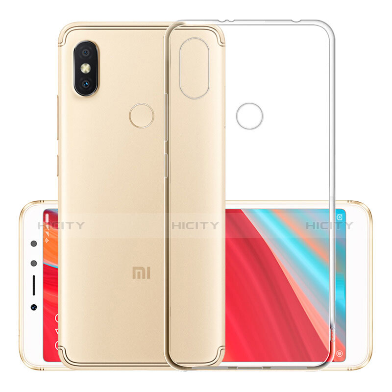 Funda Silicona Ultrafina Transparente T02 para Xiaomi Redmi Y2 Claro