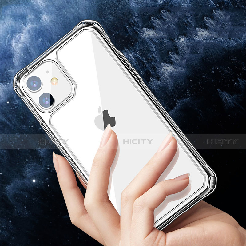 Funda Silicona Ultrafina Transparente T04 para Apple iPhone 11 Claro