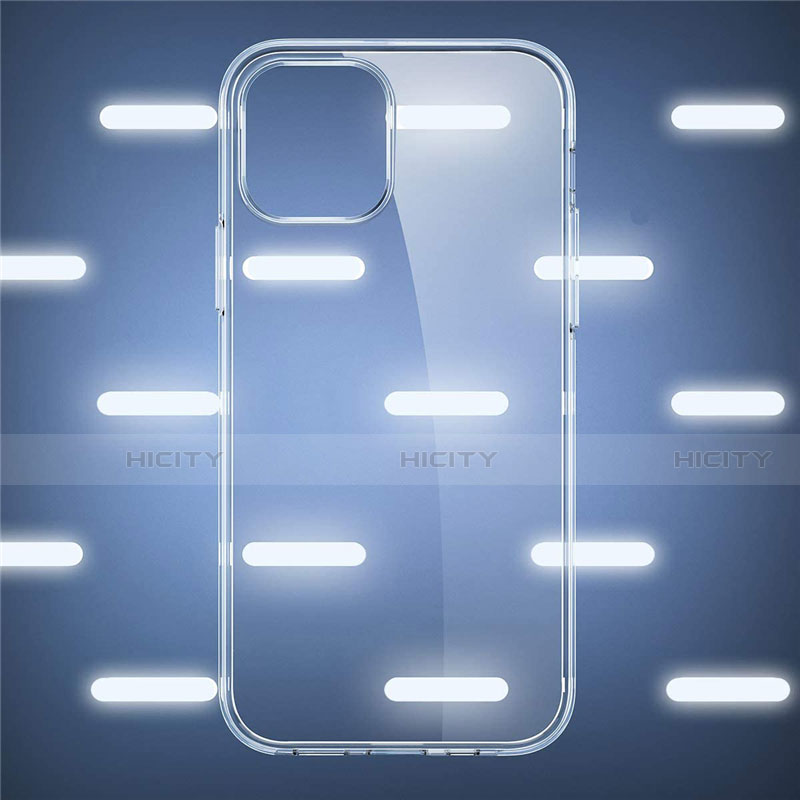 Funda Silicona Ultrafina Transparente T04 para Apple iPhone 12 Mini Claro