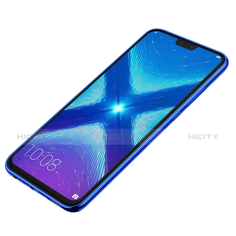 Funda Silicona Ultrafina Transparente T04 para Huawei Honor 8X Azul