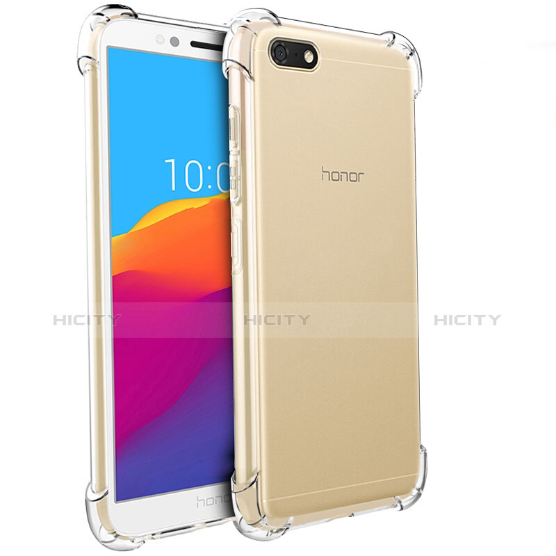Funda Silicona Ultrafina Transparente T04 para Huawei Honor Play 7 Claro