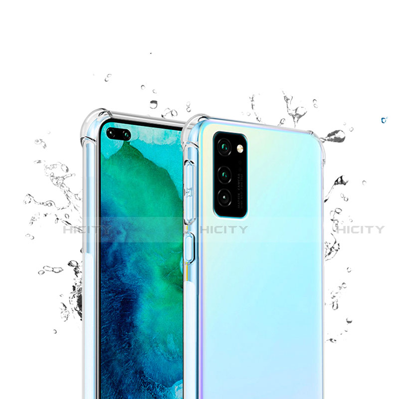 Funda Silicona Ultrafina Transparente T04 para Huawei Honor View 30 5G Claro