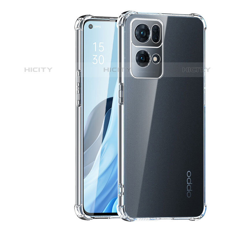 Funda Silicona Ultrafina Transparente T04 para Oppo Reno7 Pro 5G Claro