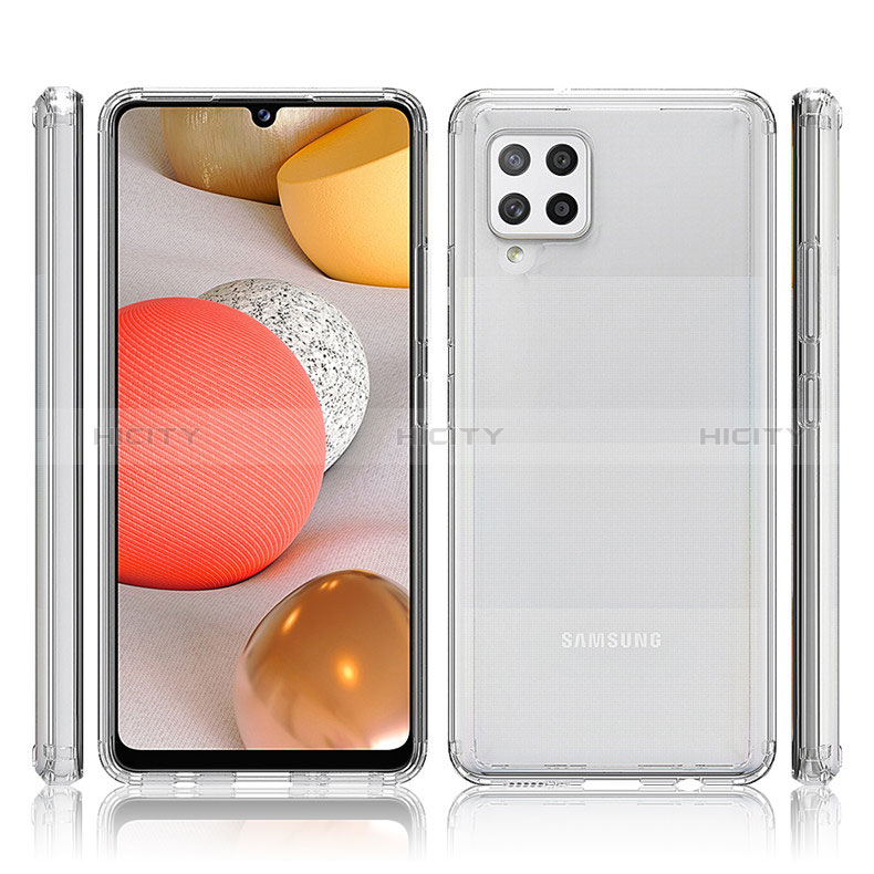 Funda Silicona Ultrafina Transparente T04 para Samsung Galaxy A42 5G Claro