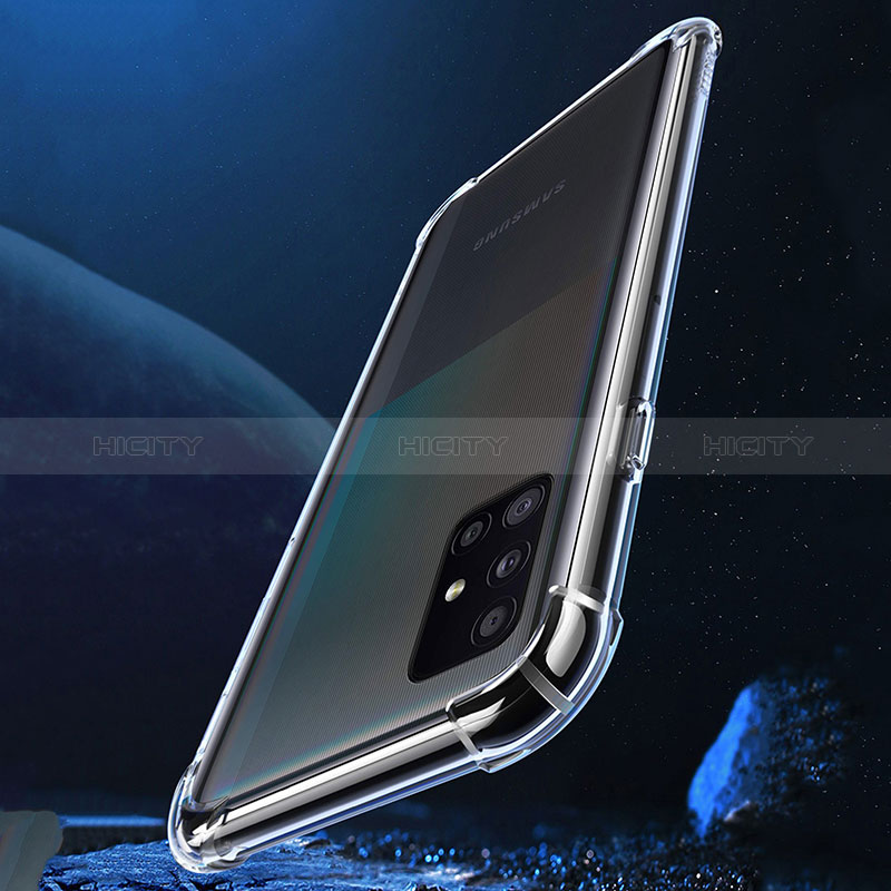 Funda Silicona Ultrafina Transparente T04 para Samsung Galaxy A51 5G Claro
