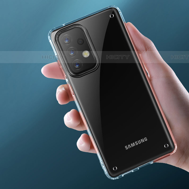 Funda Silicona Ultrafina Transparente T04 para Samsung Galaxy A73 5G Claro