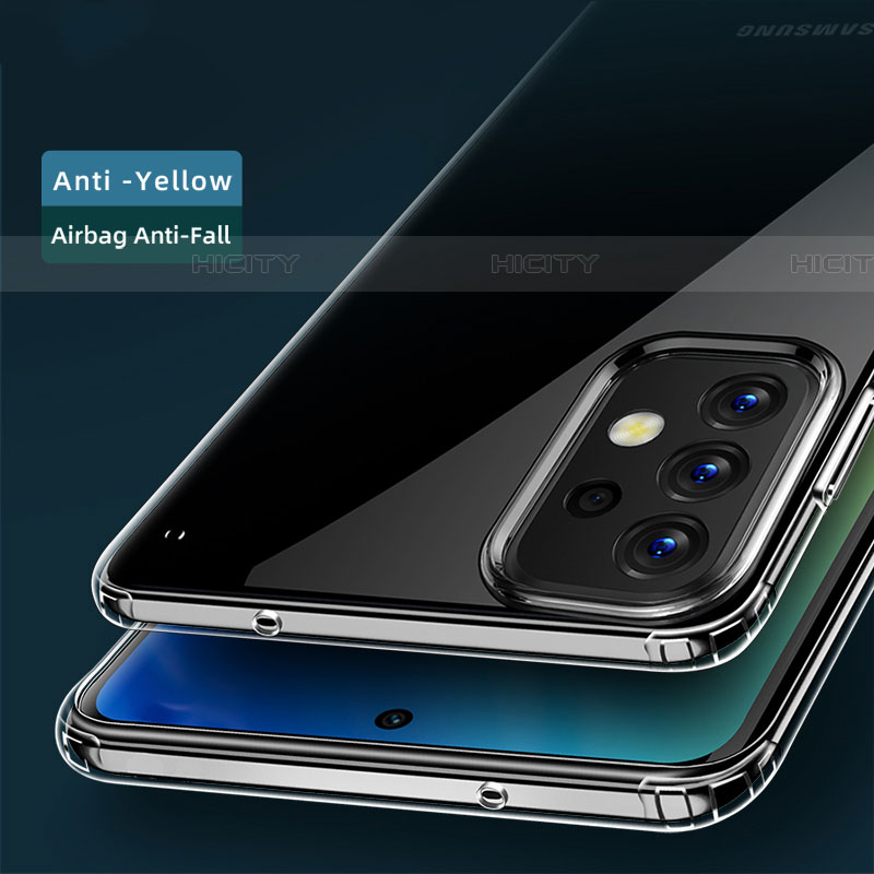 Funda Silicona Ultrafina Transparente T04 para Samsung Galaxy A73 5G Claro