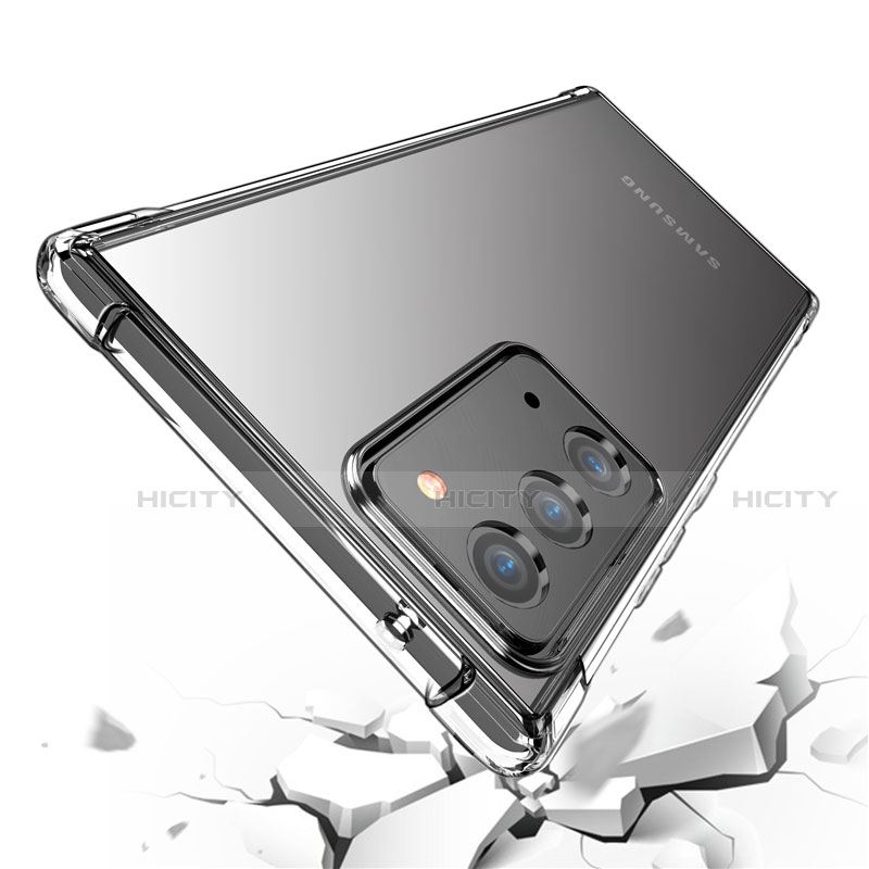 Funda Silicona Ultrafina Transparente T04 para Samsung Galaxy Note 20 5G Claro