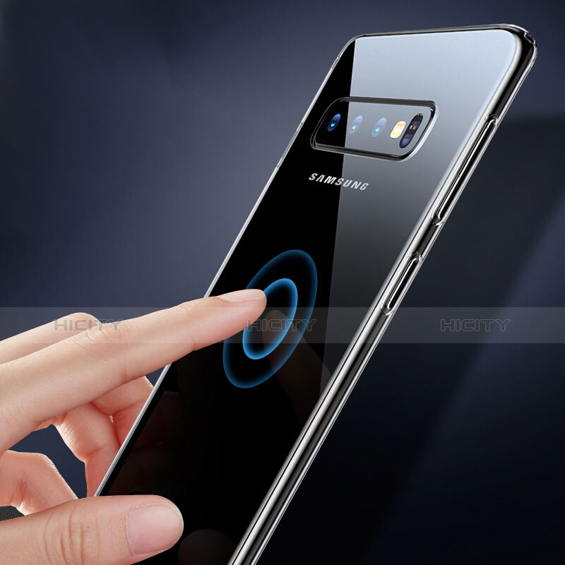 Funda Silicona Ultrafina Transparente T04 para Samsung Galaxy S10 Claro
