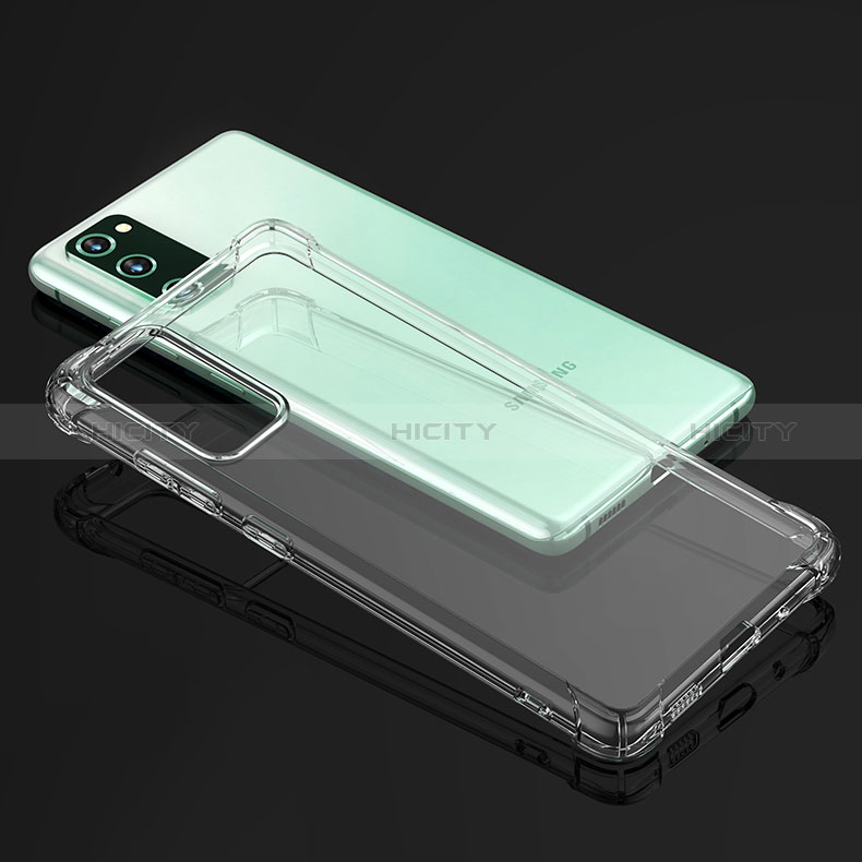 Funda Silicona Ultrafina Transparente T04 para Samsung Galaxy S20 FE 5G Claro