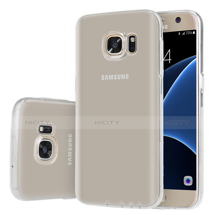 Funda Silicona Ultrafina Transparente T04 para Samsung Galaxy S7 G930F G930FD Claro