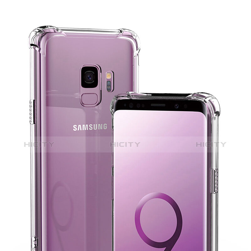 Funda Silicona Ultrafina Transparente T04 para Samsung Galaxy S9 Claro
