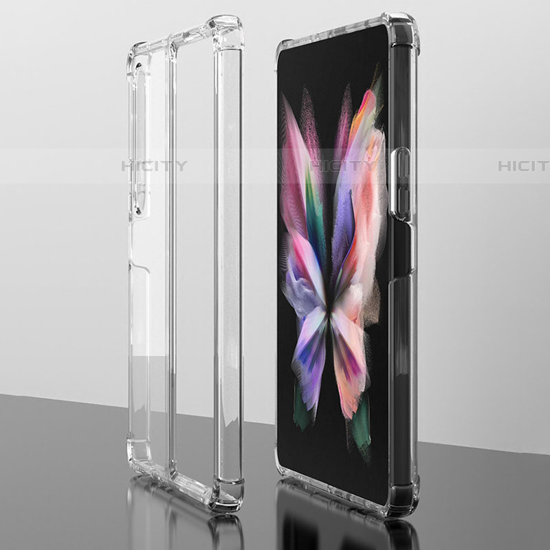 Funda Silicona Ultrafina Transparente T04 para Samsung Galaxy Z Fold4 5G Claro