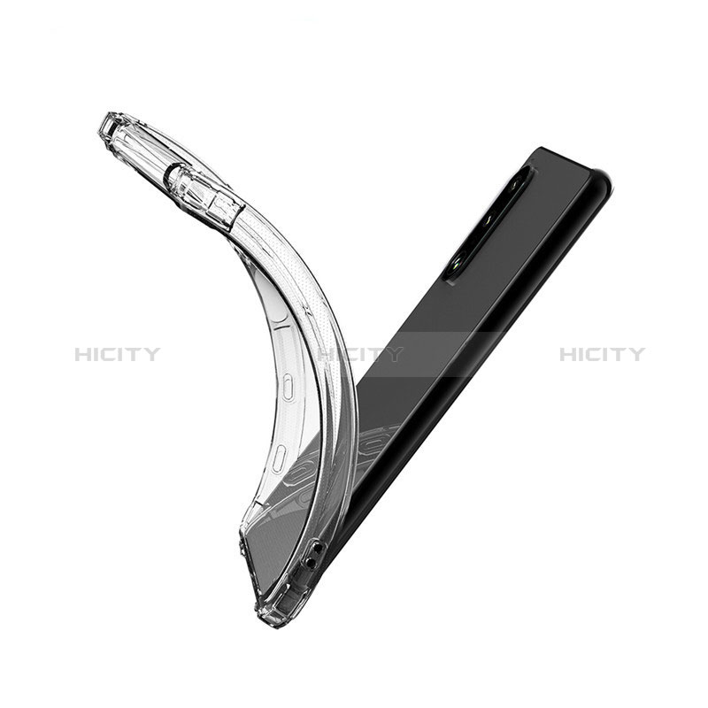 Funda Silicona Ultrafina Transparente T04 para Sony Xperia 10 III Lite Claro