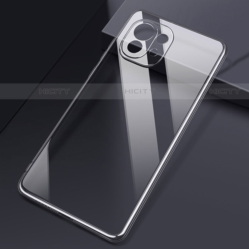 Funda Silicona Ultrafina Transparente T04 para Xiaomi Mi 11 5G Claro