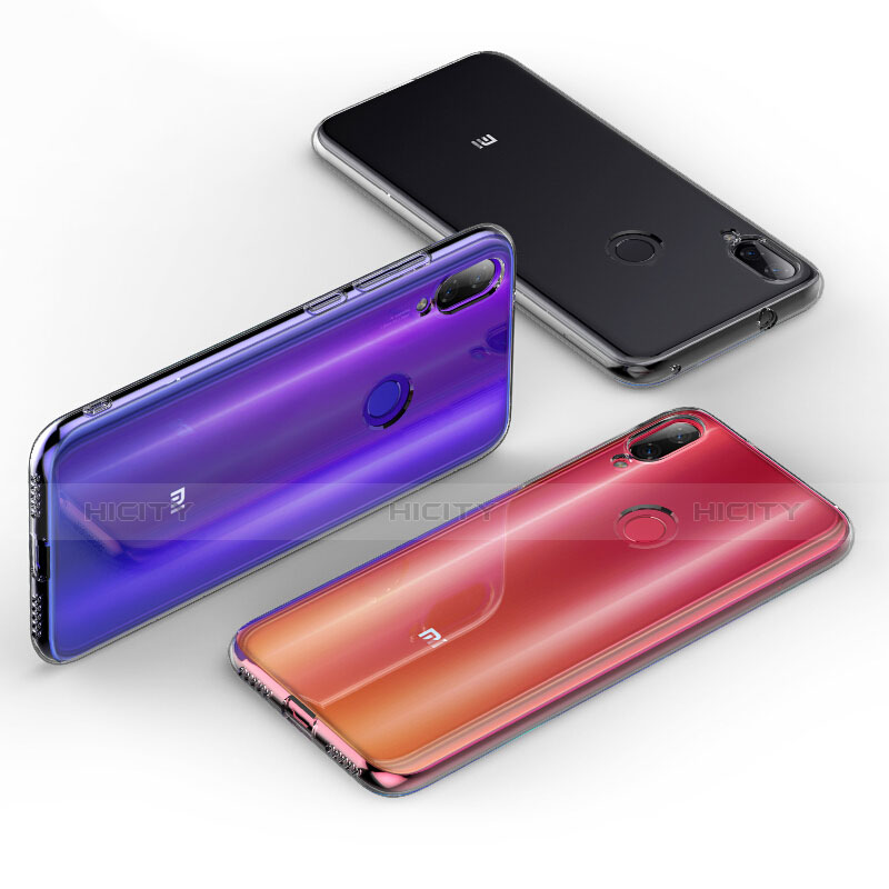 Funda Silicona Ultrafina Transparente T04 para Xiaomi Mi Play 4G Claro