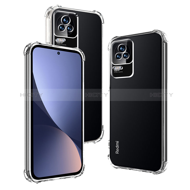 Funda Silicona Ultrafina Transparente T04 para Xiaomi Poco F4 5G Claro