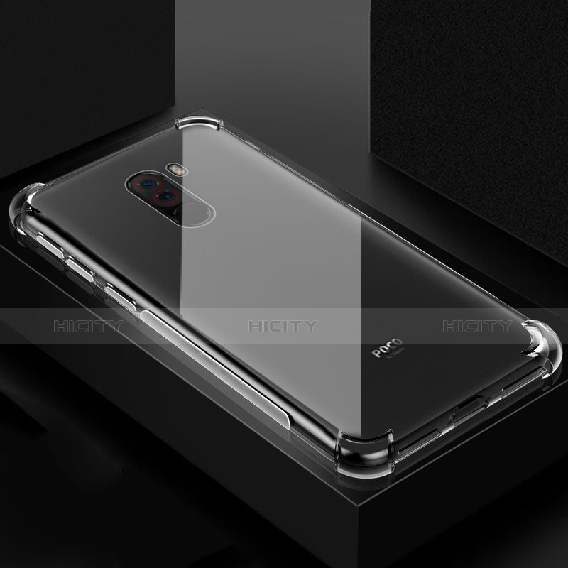 Funda Silicona Ultrafina Transparente T04 para Xiaomi Pocophone F1 Claro